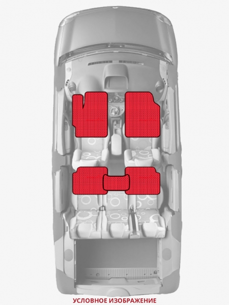 ЭВА коврики «Queen Lux» стандарт для Audi S3 (8V)